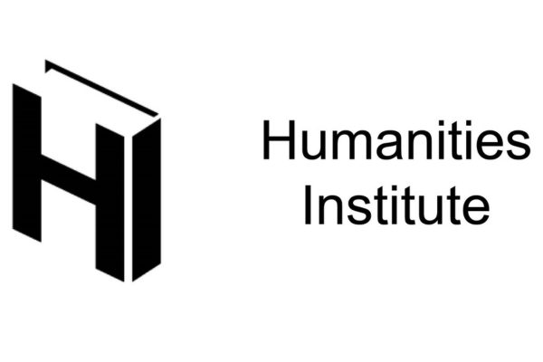 Humanities Institute with logo that is an H and an I in the shape of a book