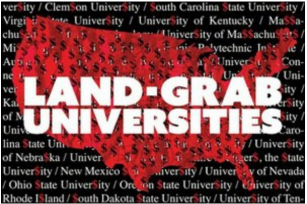 Land-Grab Universities logo
